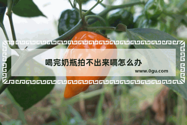喝完奶瓶拍不出来嗝怎么办