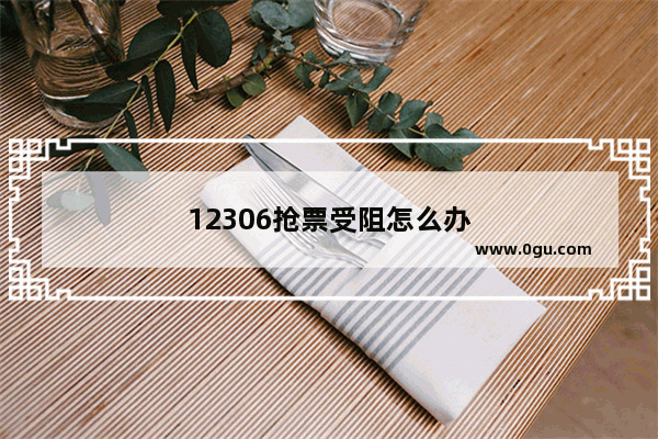 12306抢票受阻怎么办