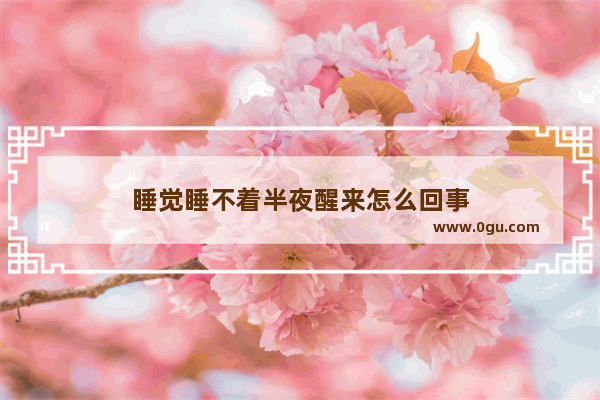 睡觉睡不着半夜醒来怎么回事