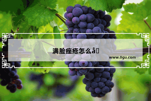 满脸痤疮怎么办