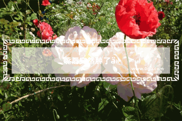 嘴唇突然肿了什么原因？怎么治疗