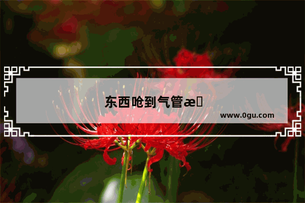 东西呛到气管怎么办