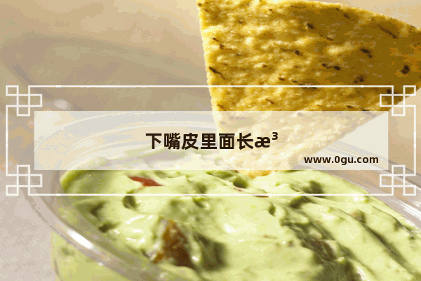 下嘴皮里面长泡是怎么回事