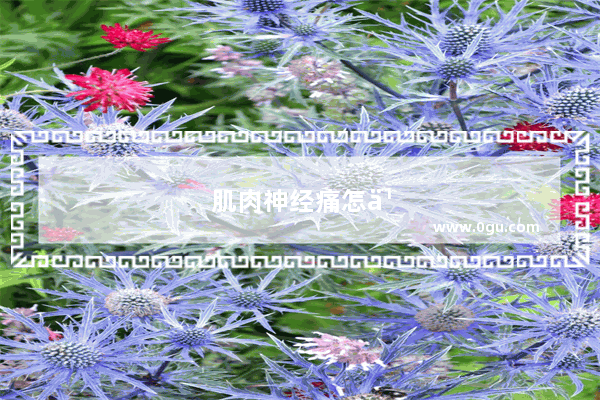 肌肉神经痛怎么办