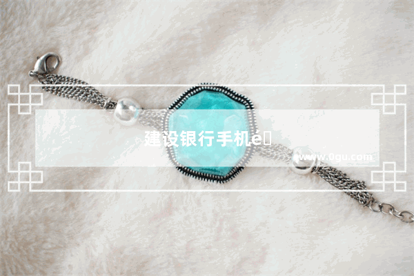 建设银行手机银行密码忘了怎么办