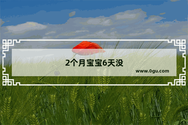 2个月宝宝6天没拉大便怎么办