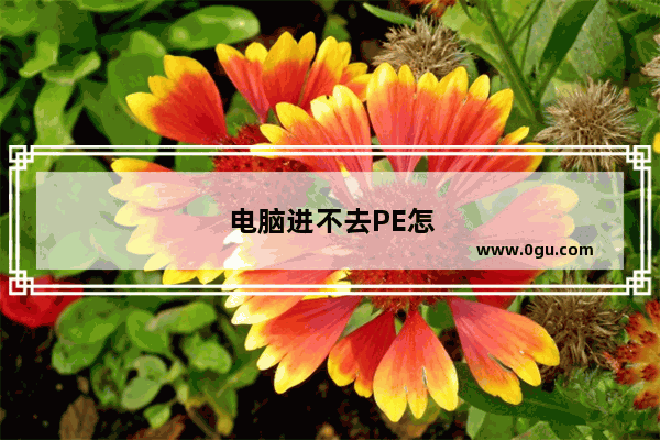 电脑进不去PE怎么办?