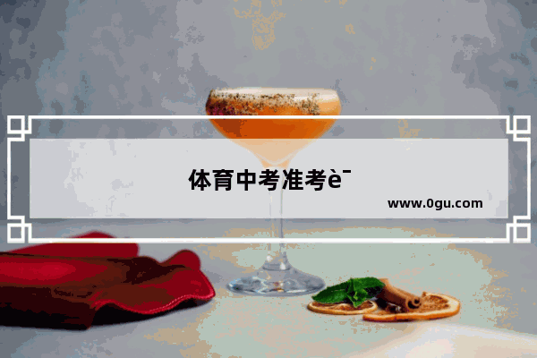 体育中考准考证丢了怎么办