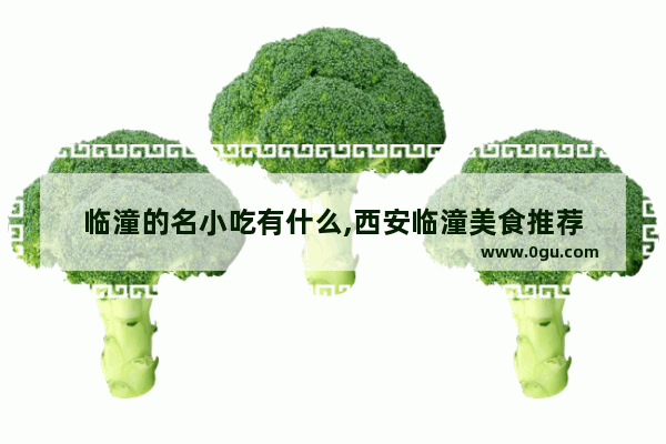 临潼的名小吃有什么,西安临潼美食推荐