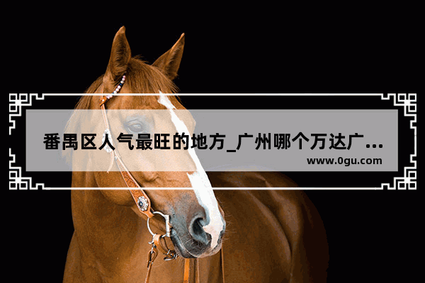 番禺区人气最旺的地方_广州哪个万达广场最大