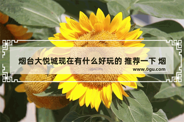 烟台大悦城现在有什么好玩的 推荐一下 烟台大悦城美食推荐在几楼啊多少钱一位