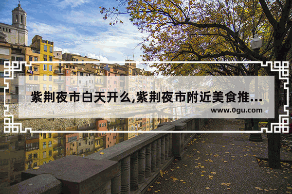 紫荆夜市白天开么,紫荆夜市附近美食推荐餐厅有哪些地方好玩
