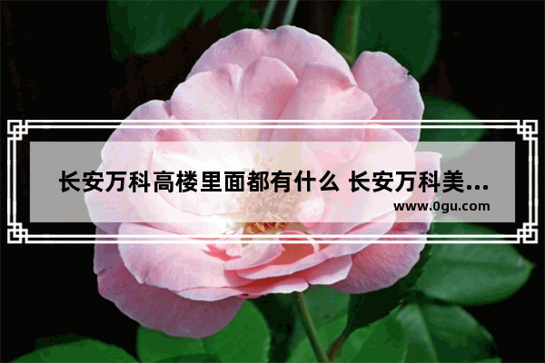 长安万科高楼里面都有什么 长安万科美食推荐餐厅有哪些品牌