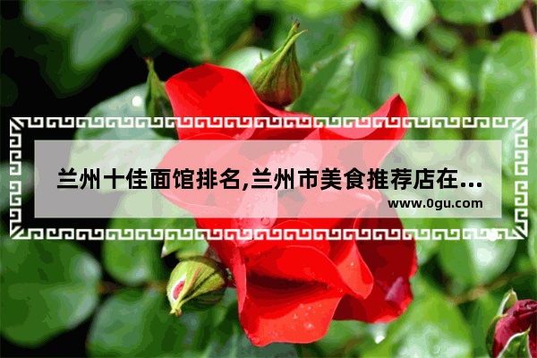 兰州十佳面馆排名,兰州市美食推荐店在哪里