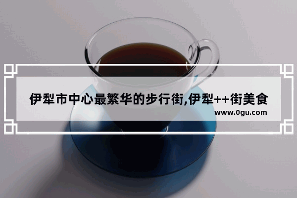 伊犁市中心最繁华的步行街,伊犁++街美食推荐店铺