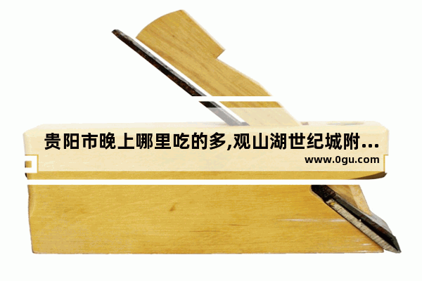 贵阳市晚上哪里吃的多,观山湖世纪城附近美食推荐地方