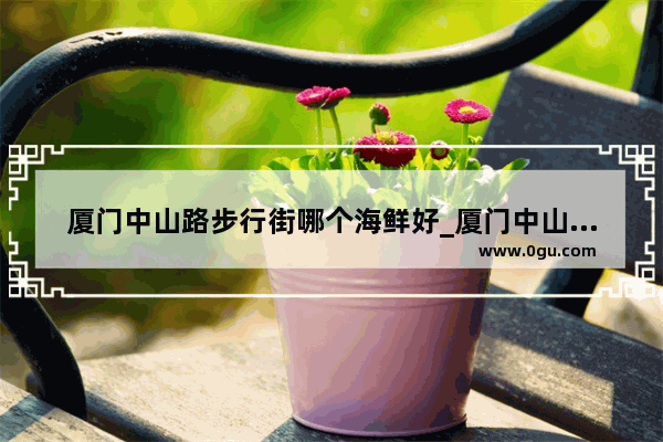 厦门中山路步行街哪个海鲜好_厦门中山路有哪些小吃街