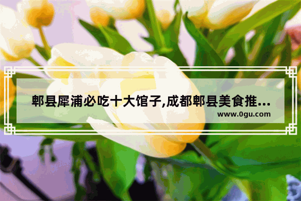 郫县犀浦必吃十大馆子,成都郫县美食推荐店