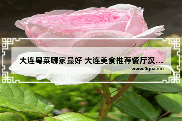 大连粤菜哪家最好 大连美食推荐餐厅汉堡有哪些品牌的好吃