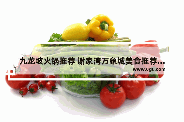 九龙坡火锅推荐 谢家湾万象城美食推荐在几楼