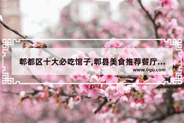 郫都区十大必吃馆子,郫县美食推荐餐厅有哪些店