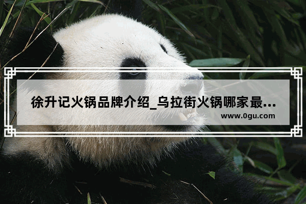 徐升记火锅品牌介绍_乌拉街火锅哪家最正宗