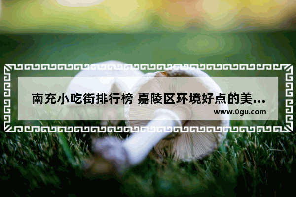 南充小吃街排行榜 嘉陵区环境好点的美食推荐店在哪里啊