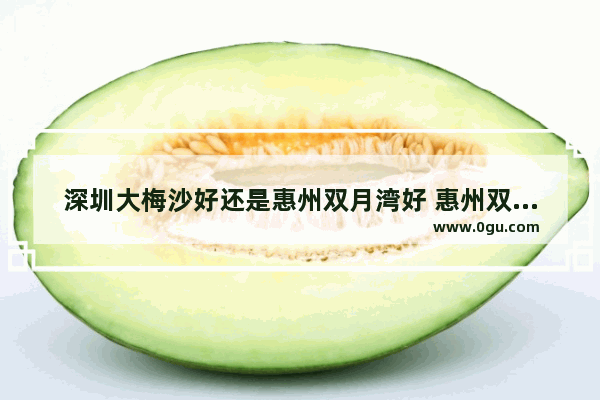 深圳大梅沙好还是惠州双月湾好 惠州双月湾附近美食推荐餐厅有哪些店子呢