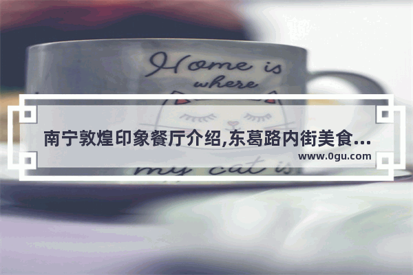 南宁敦煌印象餐厅介绍,东葛路内街美食推荐餐厅地址