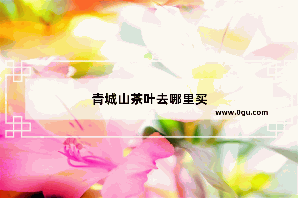 青城山茶叶去哪里买