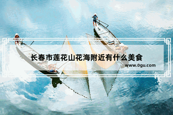 长春市莲花山花海附近有什么美食