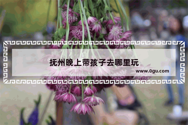 抚州晚上带孩子去哪里玩