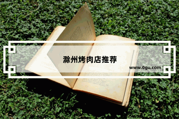 滁州烤肉店推荐