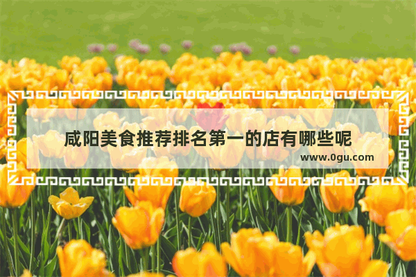 咸阳美食推荐排名第一的店有哪些呢