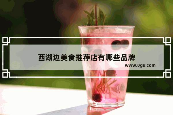 西湖边美食推荐店有哪些品牌