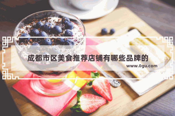 成都市区美食推荐店铺有哪些品牌的