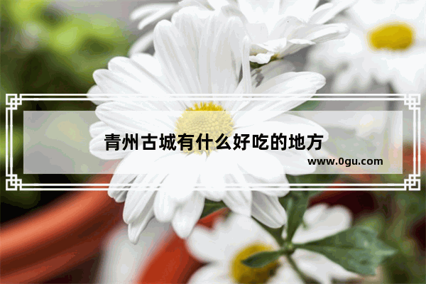 青州古城有什么好吃的地方