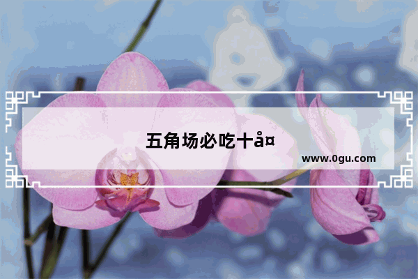 五角场必吃十大馆子