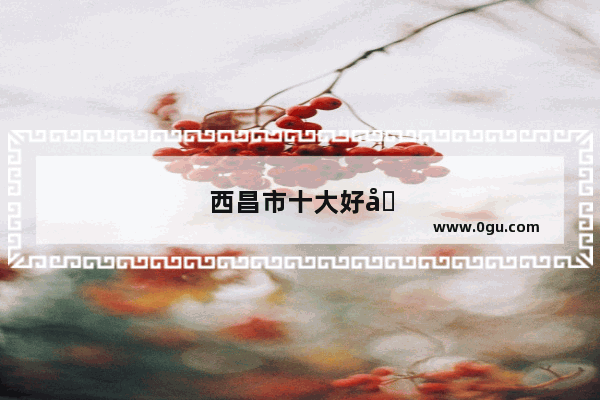西昌市十大好吃的米粉