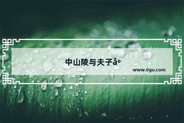 中山陵与夫子庙哪个更值得去