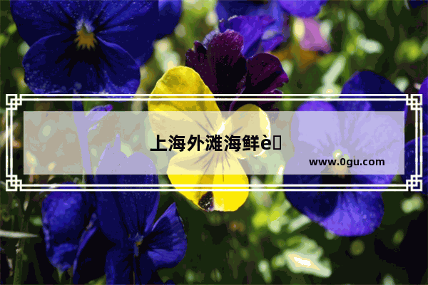 上海外滩海鲜自助餐哪家好