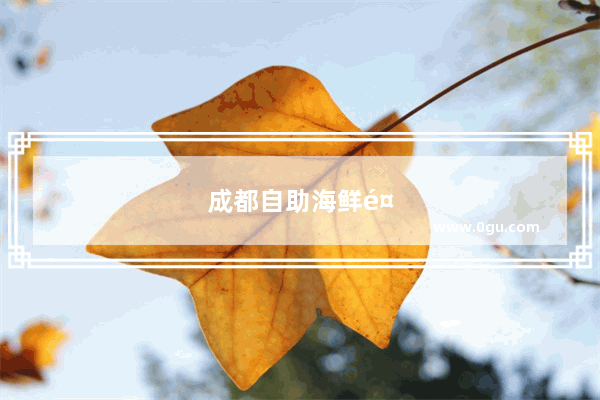 成都自助海鲜餐厅推荐