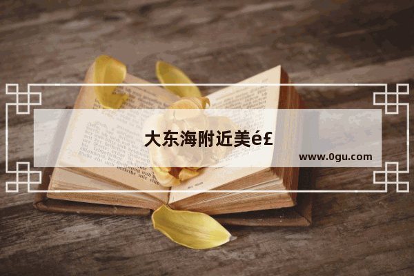 大东海附近美食推荐地方在哪里