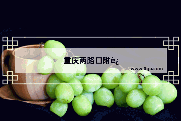 重庆两路口附近有好购物的地方吗