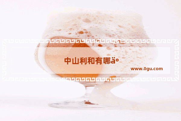 中山利和有哪些品牌