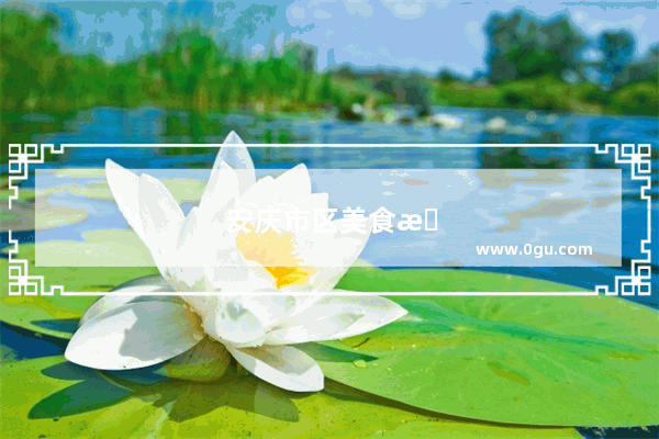 安庆市区美食推荐餐厅地址在哪里啊