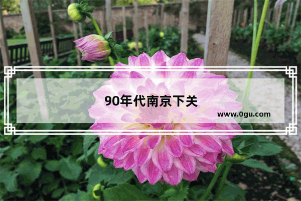 90年代南京下关最有名的饭店
