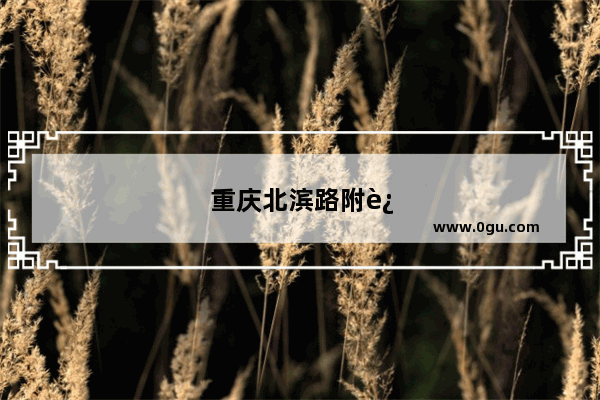 重庆北滨路附近美食推荐地方有哪些