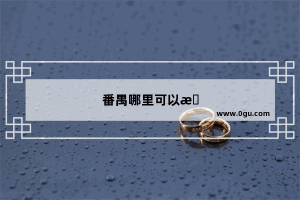 番禺哪里可以放烟火
