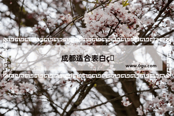 成都适合表白的餐厅 成都哪些餐厅适合表白求婚